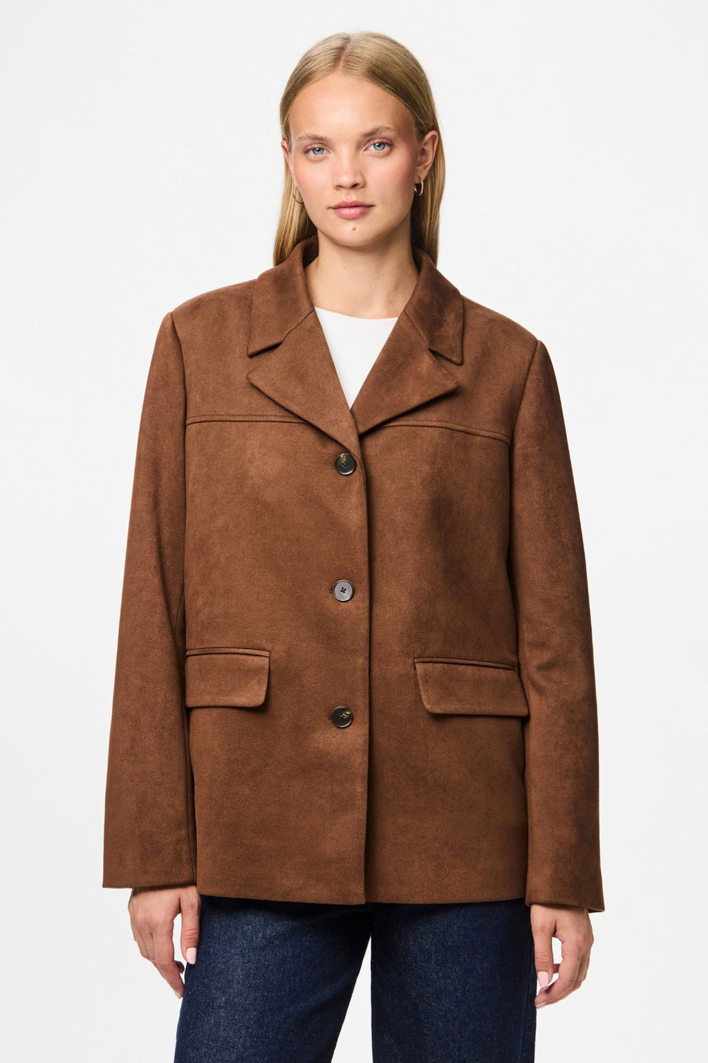 Blazer d'extérieur brossé Rakel - Downtown Brown