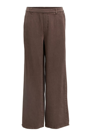 Pantalon large Frame Lisa - Seal Brown
