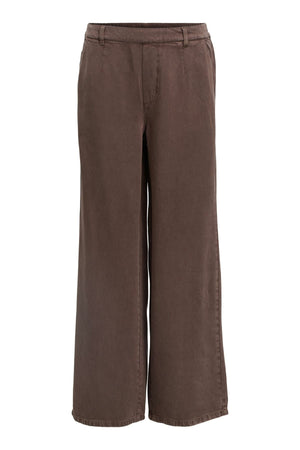 Pantalon large Frame Lisa - Seal Brown
