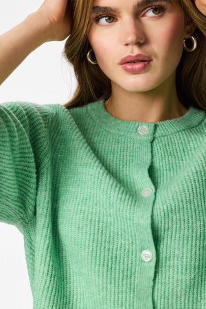 Cardigan en tricot à col rond Silly - Sprucestone Melange