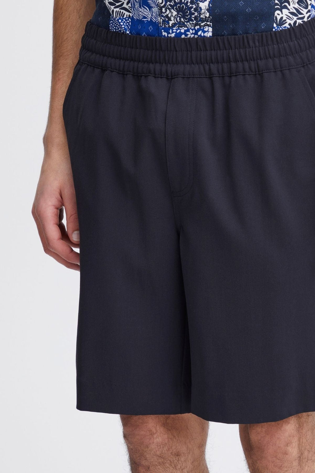Relaxed Shorts - Navy