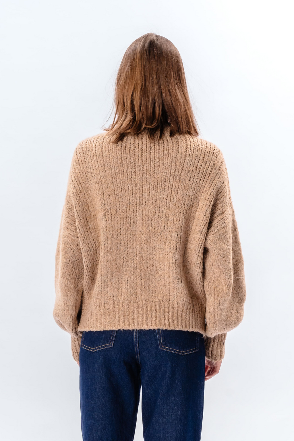 Tricot torsadé Emma - Beige