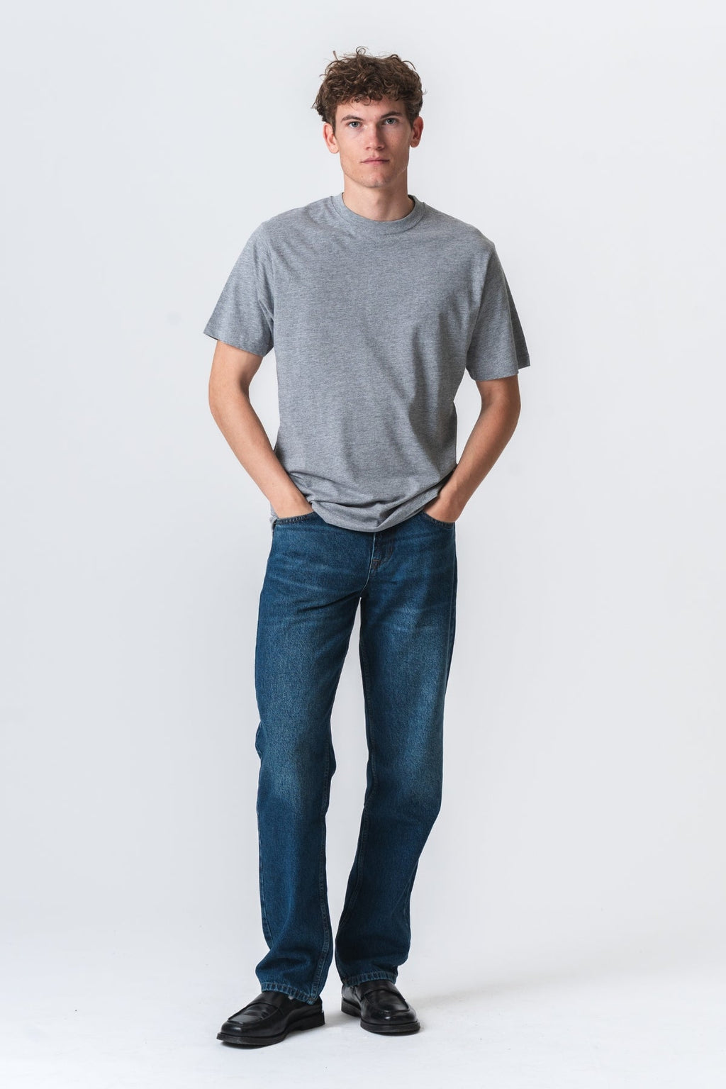 T-shirt surdimensionné - gris