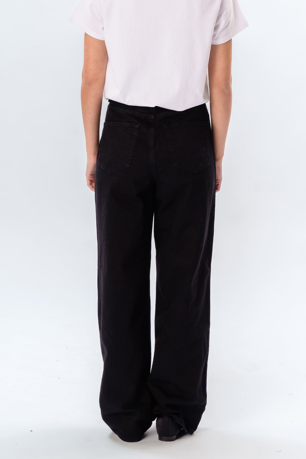 Le jean large de performance original - Black Denim