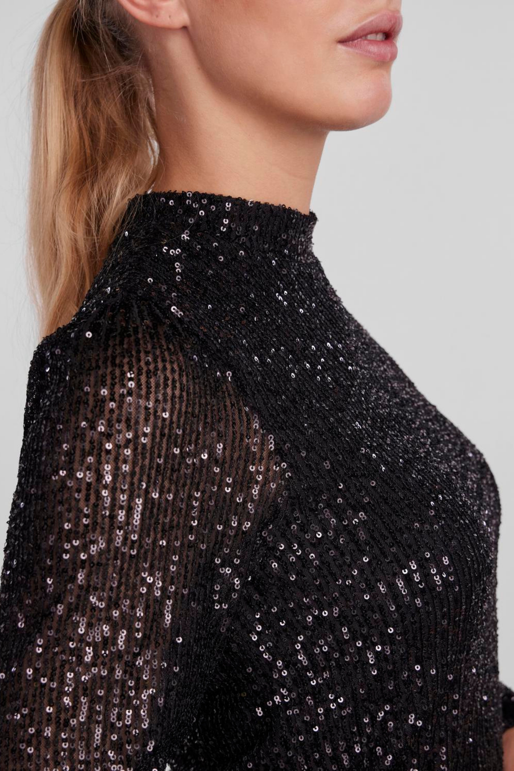 Delphia Bluse - Sort