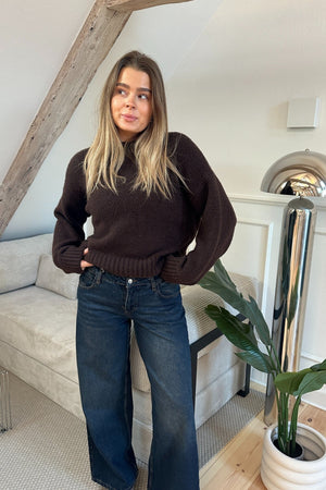 Serena Baggy Jeans - Dark Blue