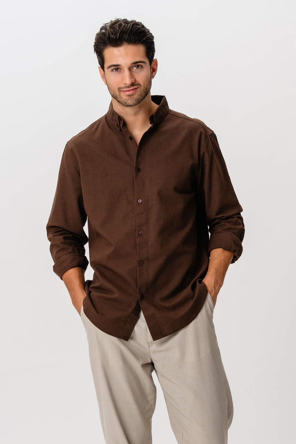 Chemise en lin - Forme de package (2 pcs.)