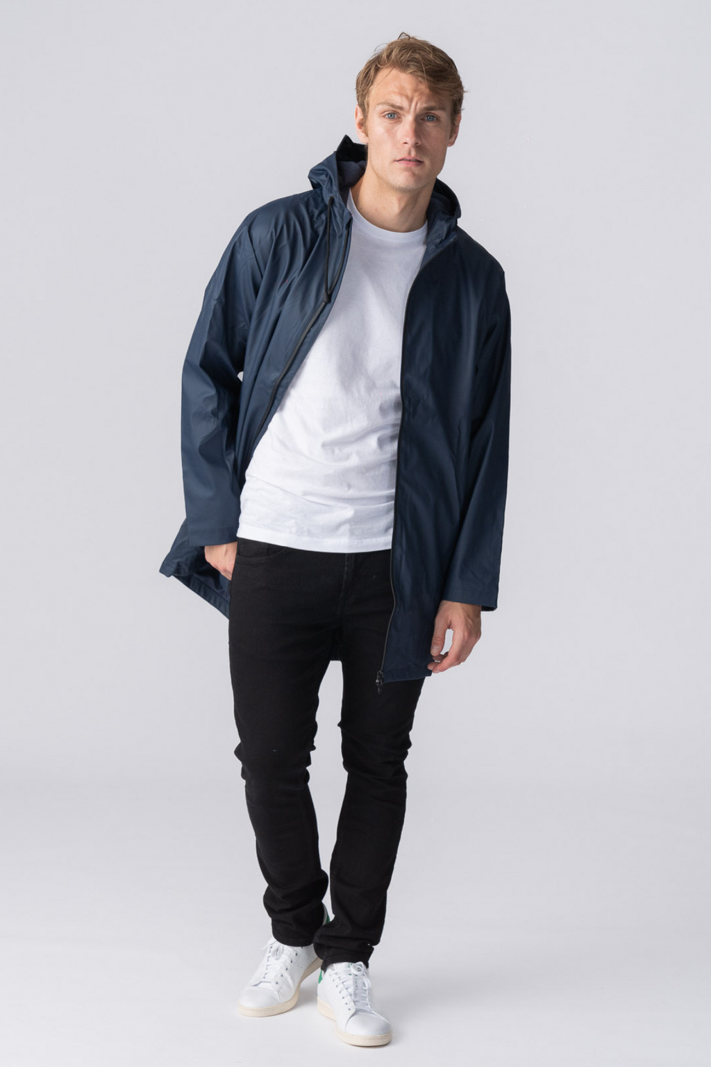 Sitka Raincoat - Navy