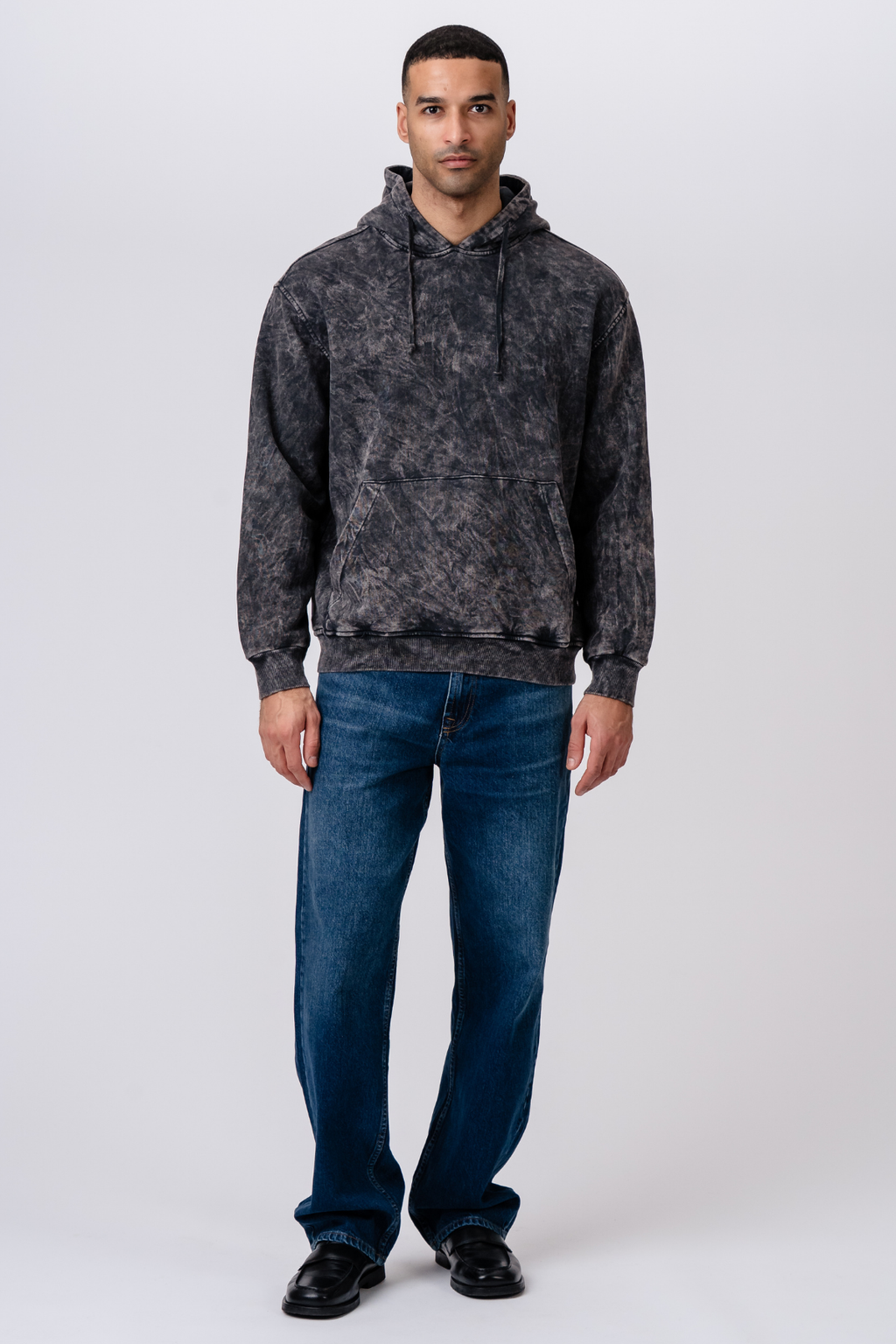 Sweat à capuche Vincent - Noir