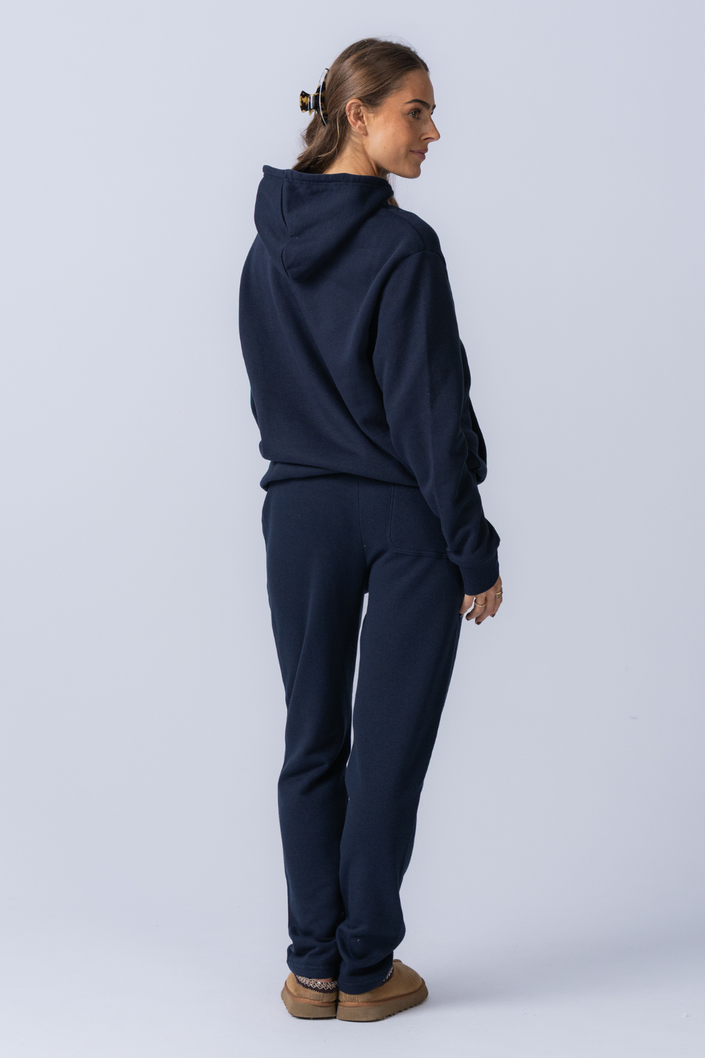 Ensemble sweat à capuche essentiel pour femme - Marine