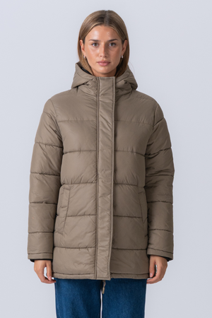 Longue veste bouffante - Sable