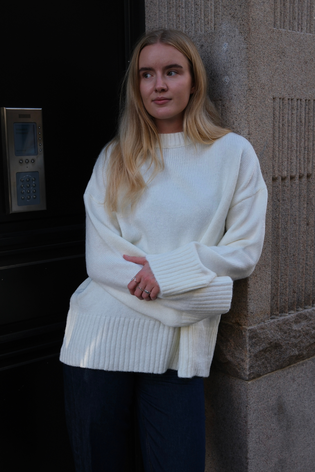 Martina Knit - Blanc