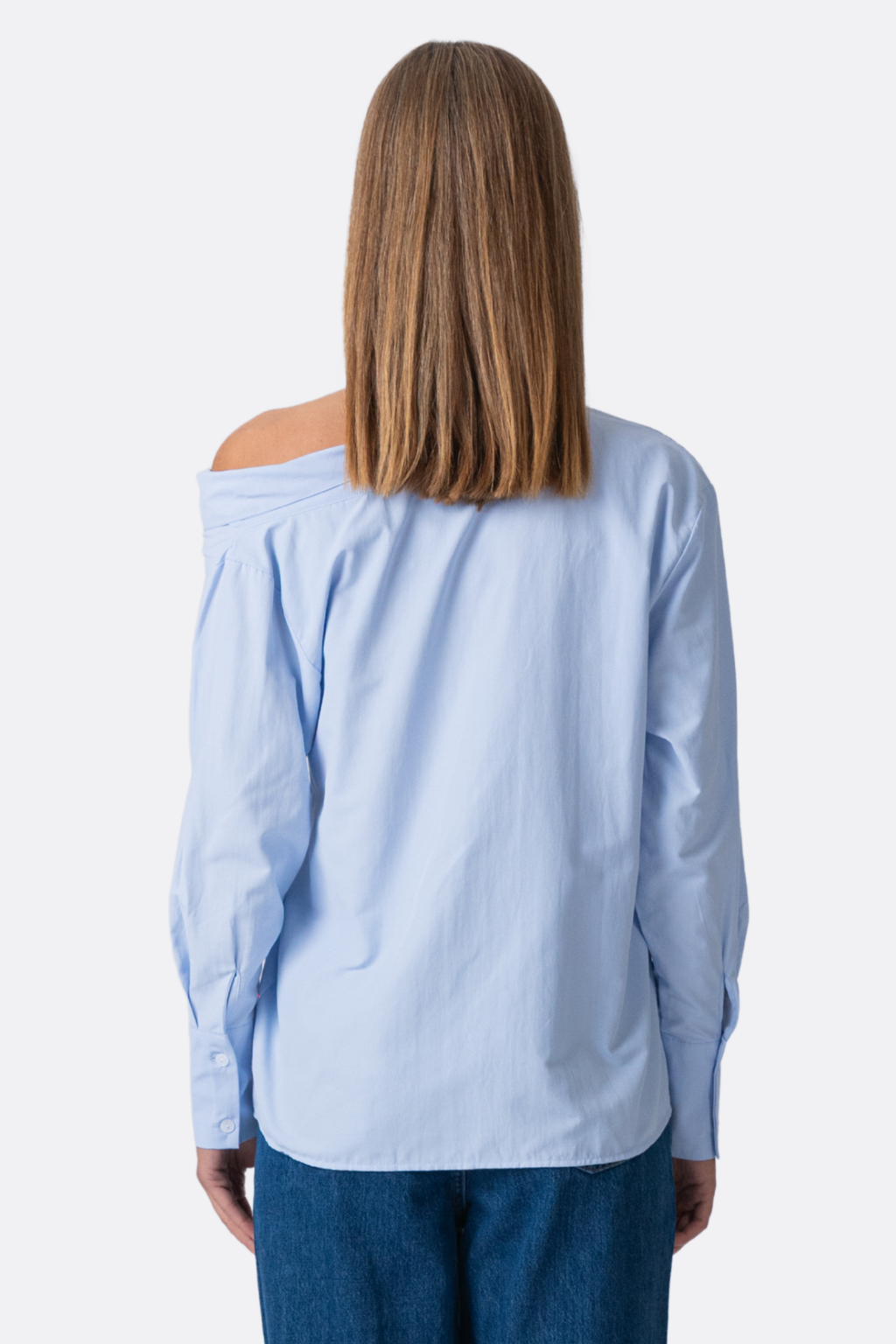 Serena Oversized Chemise - bleu clair