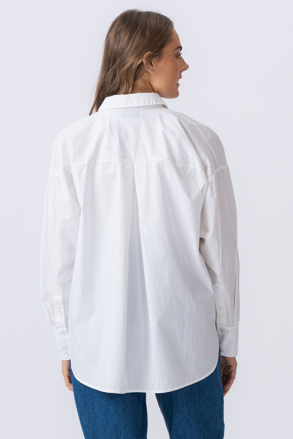 Chemise détendue - blanc