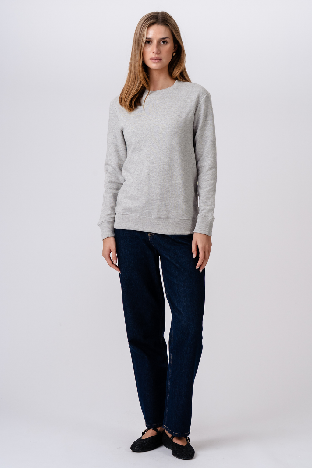 Sweat-shirt Crewneck - Gris