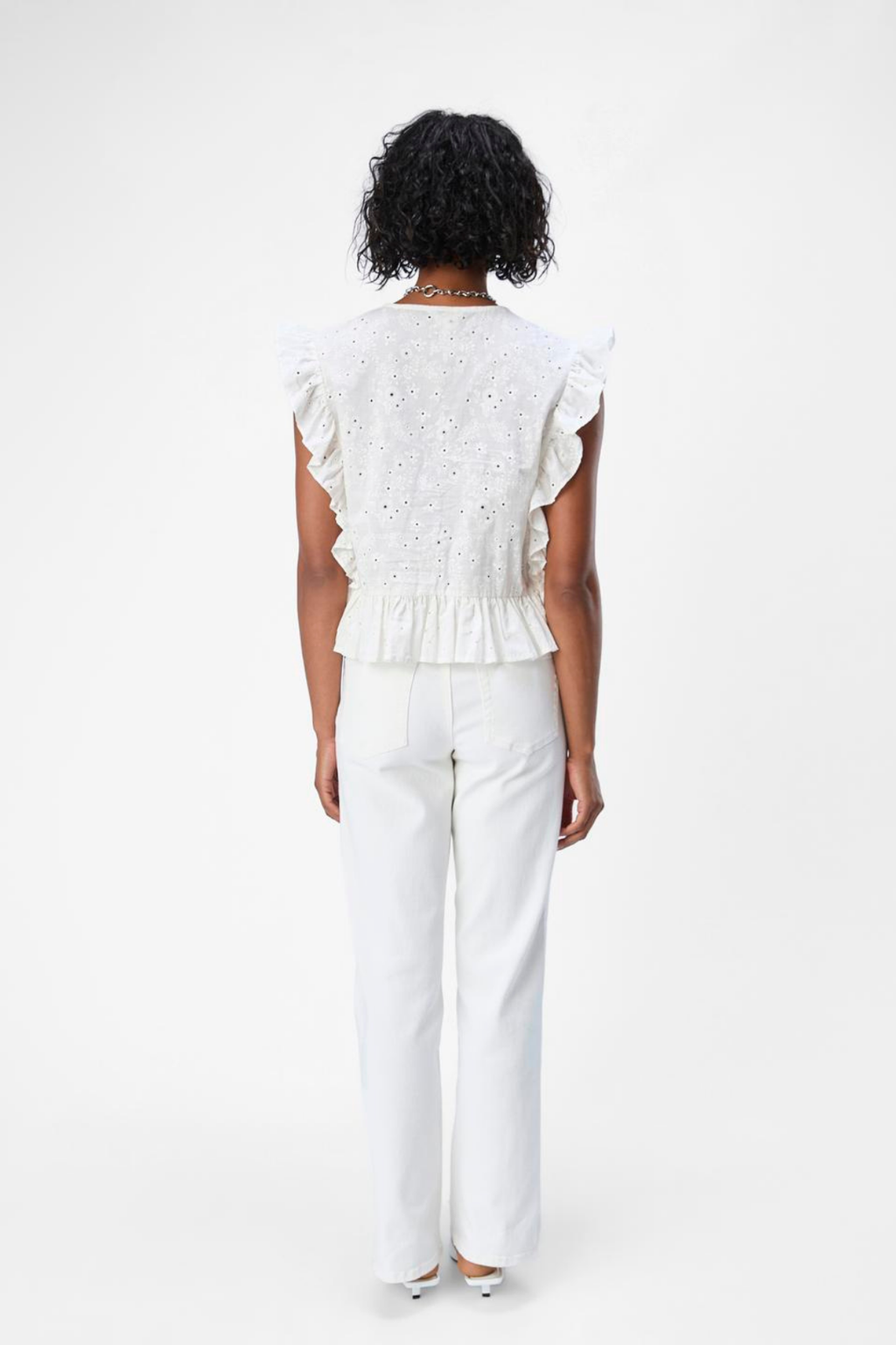 Cilie Top -  Cloud Dancer