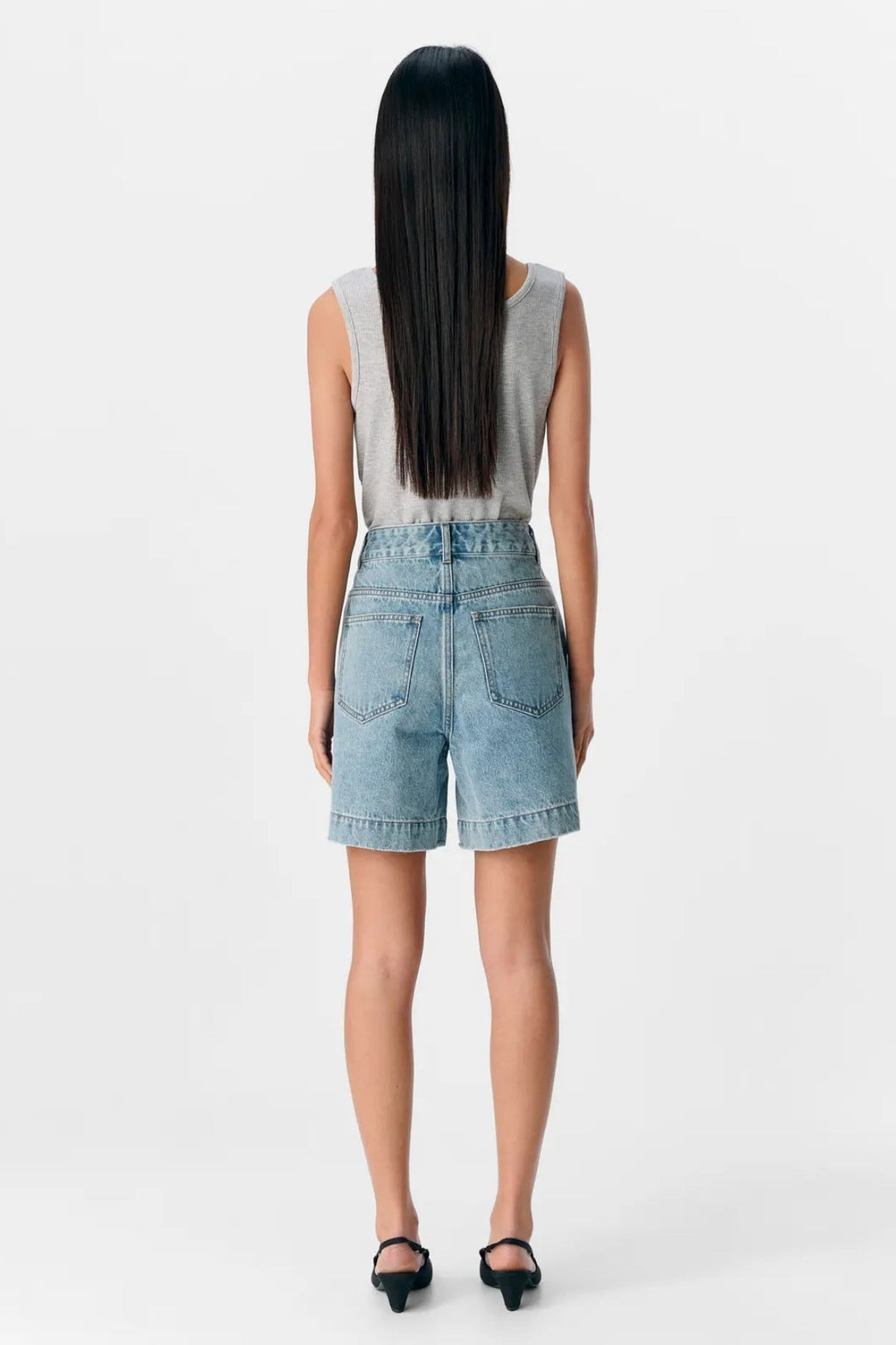 Jen Shorts - Medium Blue Denim