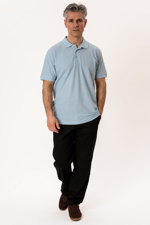 Basic Polo - Light Blue