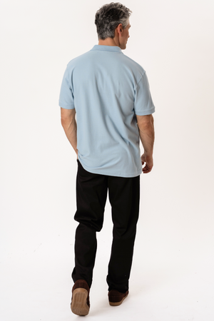 Basic Polo - Light Blue