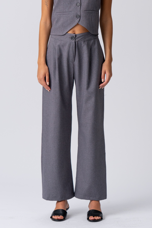 Natalie Pants - Gris foncé