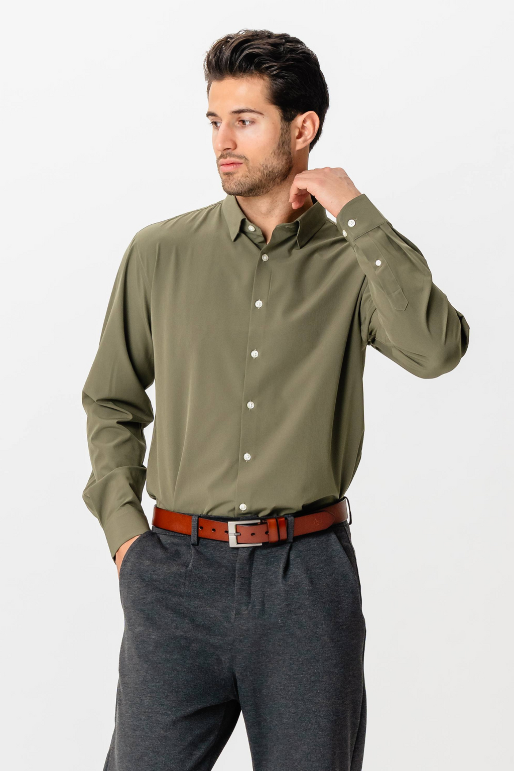 The Original Premium Performance Chemise - olive