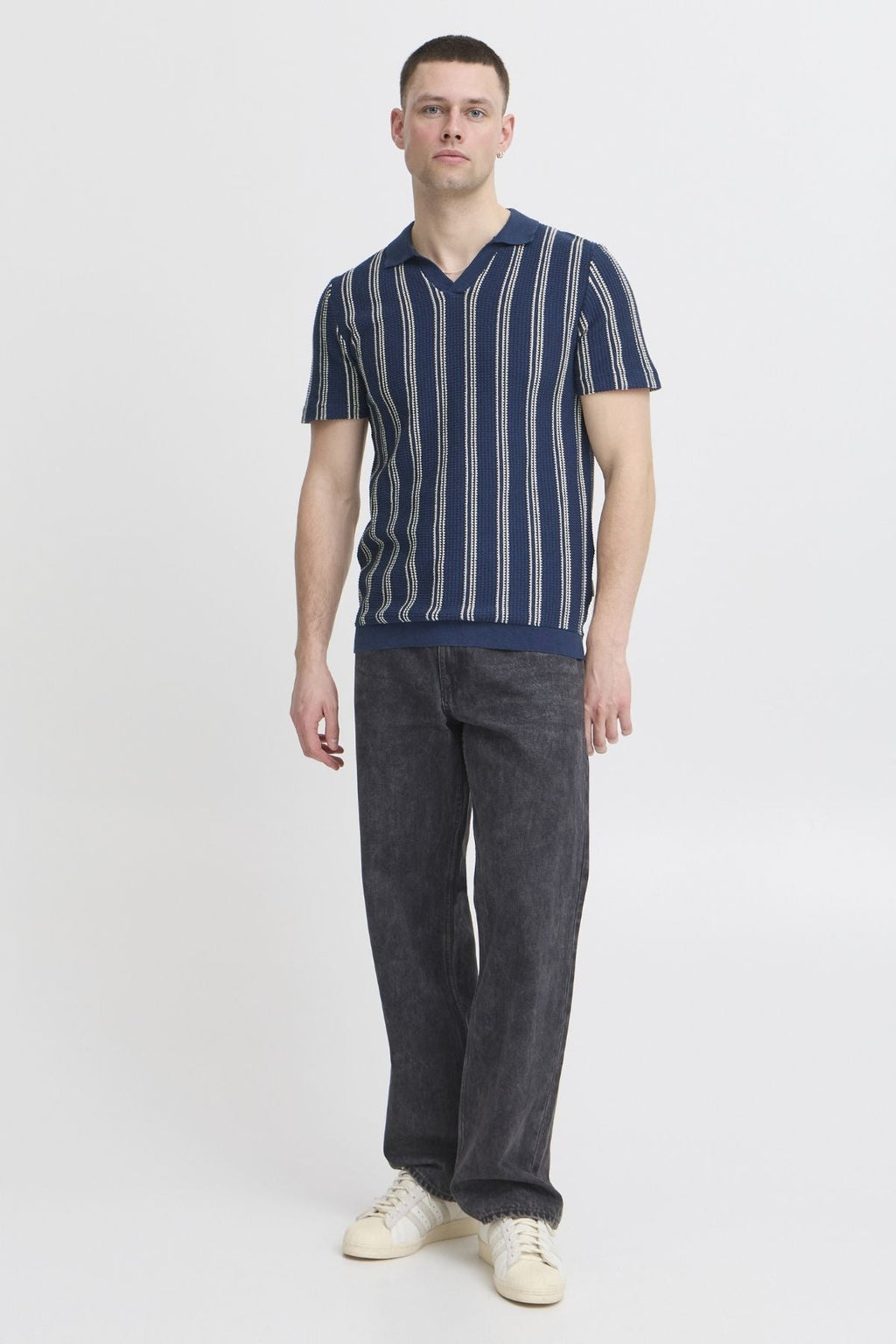 Pulpose rayée - bleu