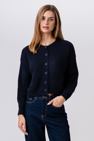 Cardigan Angélique - Bleu Profond