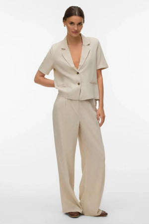 Blazer court Mymilo - Doublure argentée