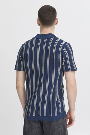 Pulpose rayée - bleu