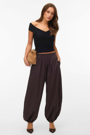 Lotus Balloon Trousers - Chocolate Torte