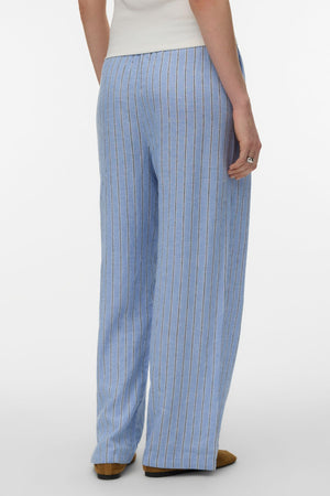 Linn HW Pants - Blazer Bleu Bleuet-Liva Navy