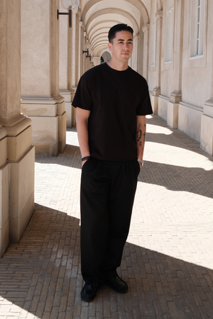 T-shirt boxy - Noir