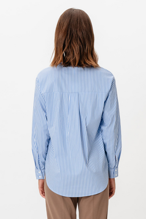 Tutta LO L/S Shirt - Cornflower Blue