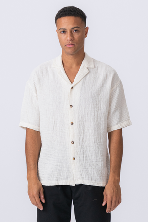 Short Sleeve Shirt - White