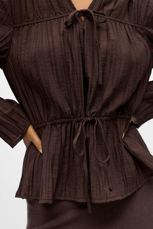 Brea Top - Sceau brun