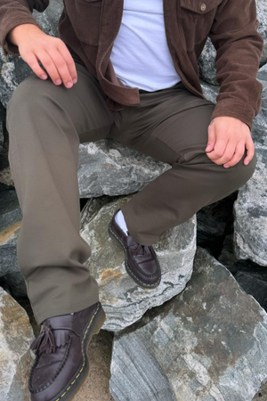 Performance Pants Wide - Vert armée