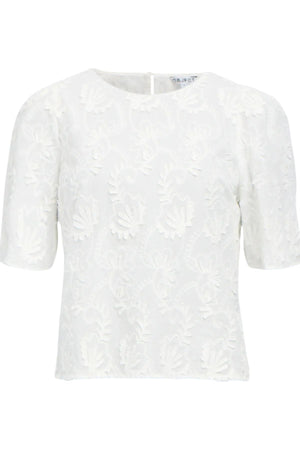 Mya 2/4 Top - Cloud Dancer