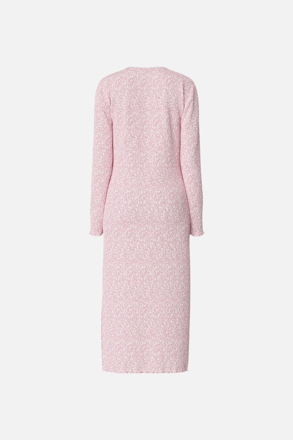 Robe midi de flore - fleur de cuillère rosée