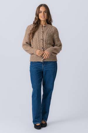 Tricot de coton - Beige