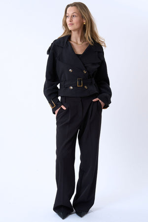 Julieta Short Jacket - Black