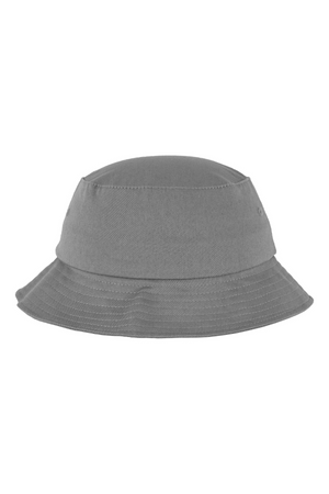 Chapeau Bucket en coton sergé - Gris