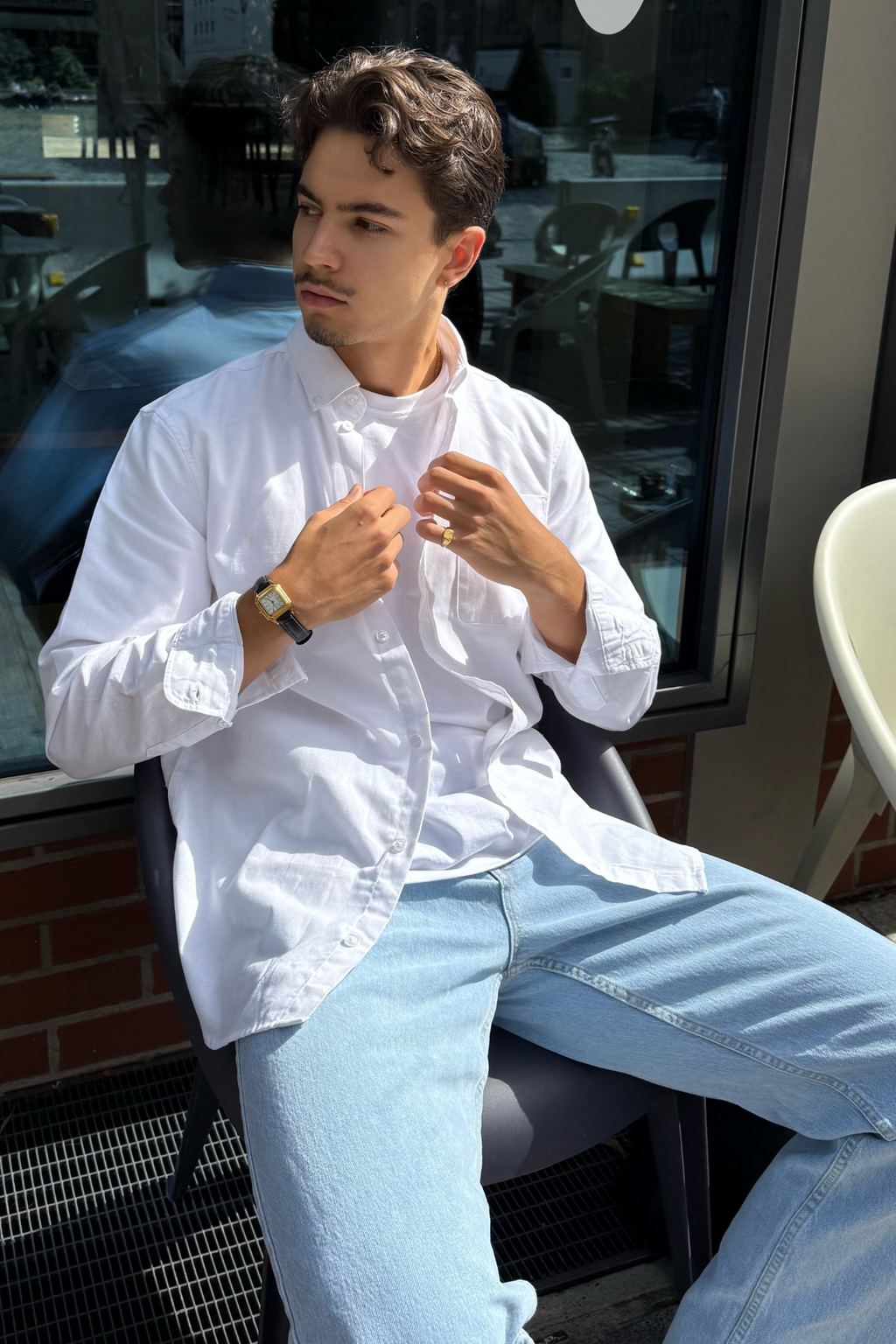 The Original Performance Oxford Shirt ™ ️ - blanc