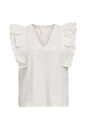 Hope Papaya Nour S / S TOP - Sable blanc