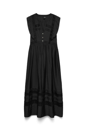 Robe cheville à bande Jules - Noir
