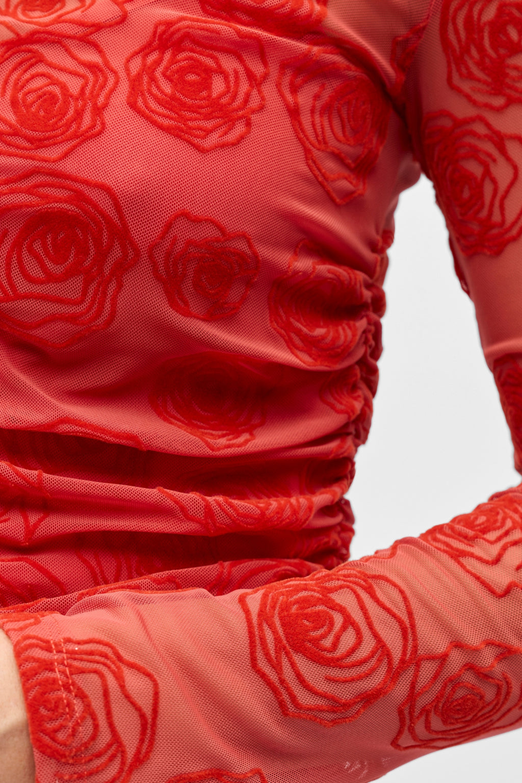 Haut Elodie - Roses Poinsette Canneberge