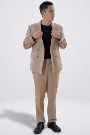 Blazer Classique - Beige Mélange