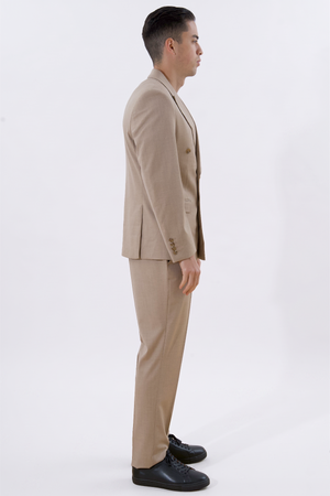 Classic Pants - Beige Melange