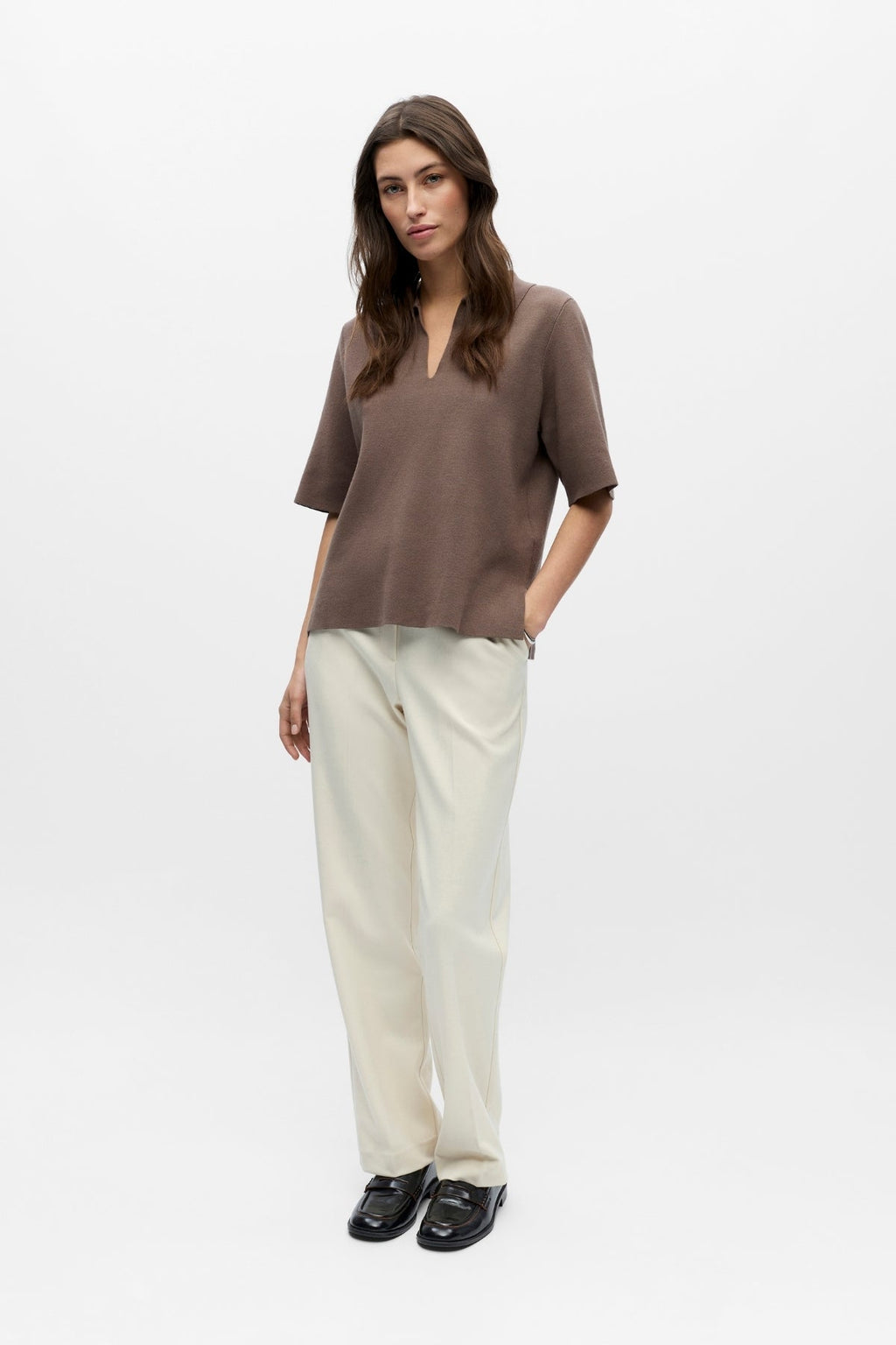 Reynard Polo Knit - Morel