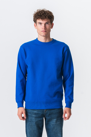 Crewneck de base - bleu suédois