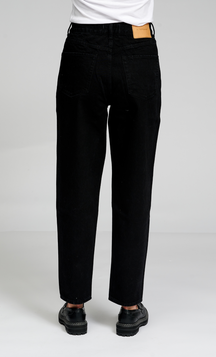 Le jean maman de performance original - Black Denim